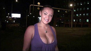 A big tits star Krystal Swift PUBLIC orgy through car window